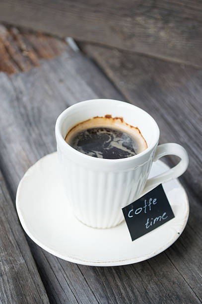 istock coffee time. Pocket watch and with the words coffee time 509662221