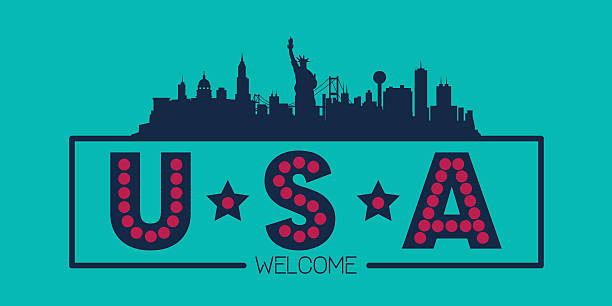 istock United States of America skyline silhouette poster vector 509663620