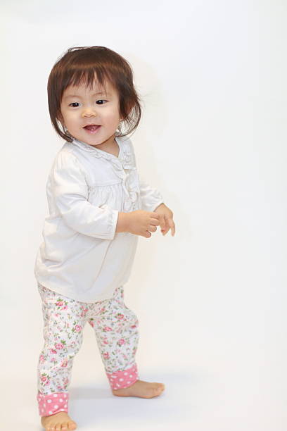 istock Japanese toddling girl (1 year old) 509663630