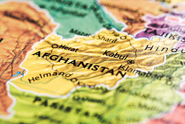 istock Map of Afghanistan 509664254