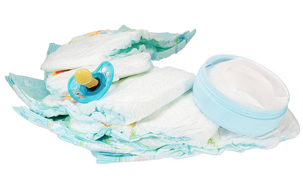 istock children's bath products and hygiene items closeup 509665162