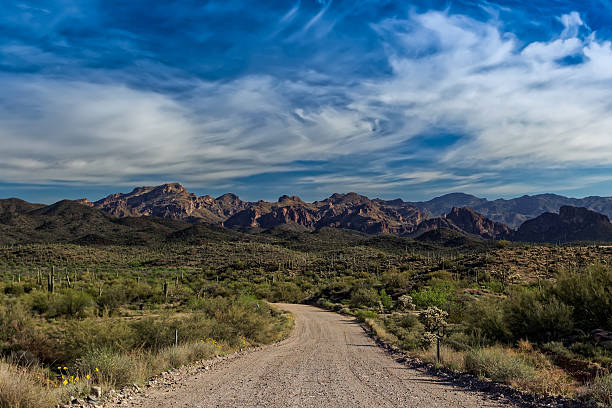 istock Superstition Mountains near Florence Junction. 509667614
