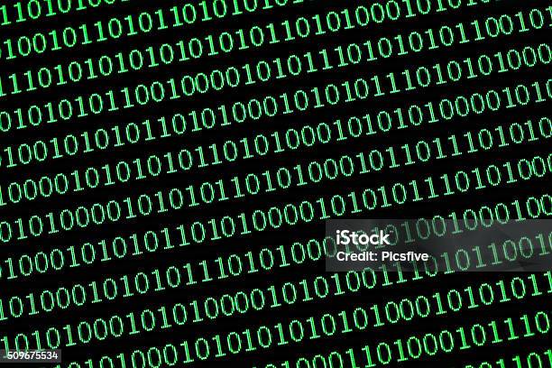 Binary Numbers Moder Communication Computer Stock Photo - Download ...