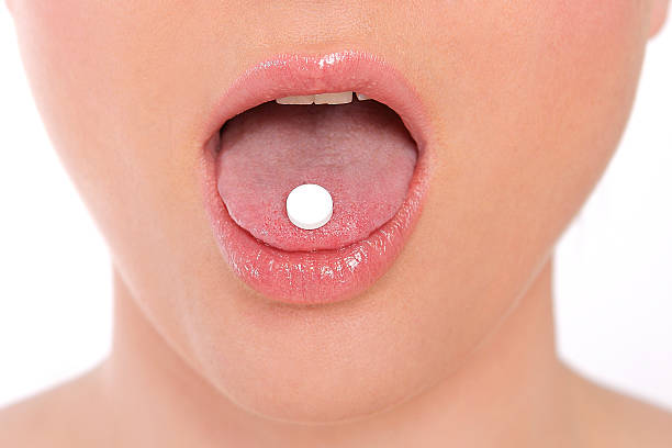 istock Woman takes pill 509682295