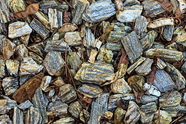 istock Closeup of stones as grunge background texture 509682623