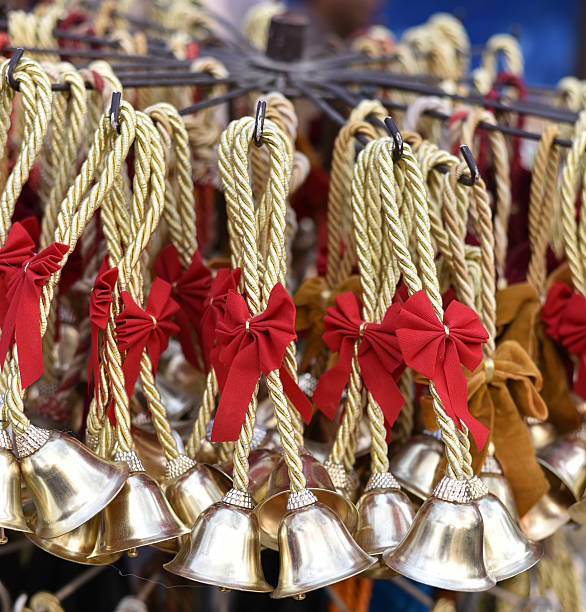 istock Pretty colorful jingle bells 509683428