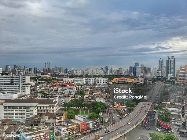Bangkok City Stock Photo - Download Image Now - Bangkok, Built Structure, Car
