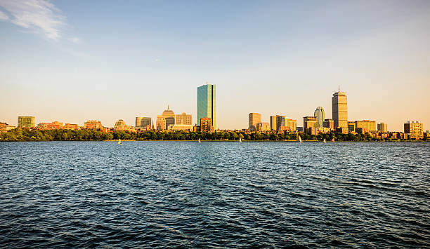 istock Charles River and Boston Skyline 509684697