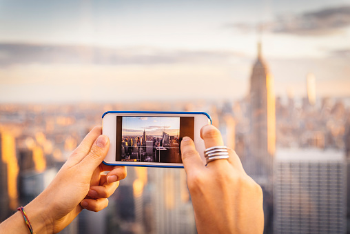 New York through the lens of a smartphone