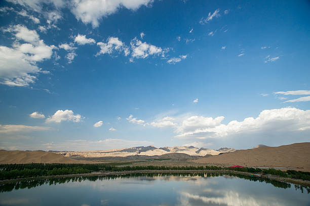 istock desert and lake scenery 509701499