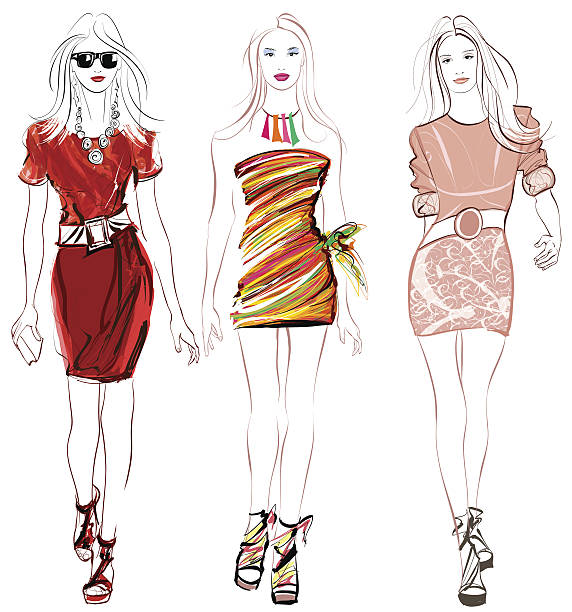 istock Colorful fashion women defile 509702615