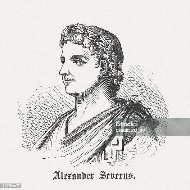 Alexander Severus Stock Vektor Art und mehr Bilder von Alexander der Große - Alexander der Große, Altertümlich, Antike Kultur
