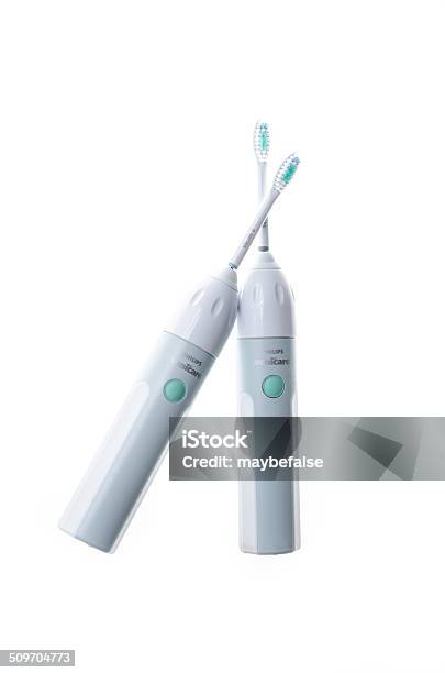 Electronic Tooth Brush Stock Photo - Download Image Now - Brushing, Electricity, Cut Out