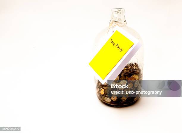 Saving For A Stag Do Stock Photo - Download Image Now - Buying, Coin, Currency
