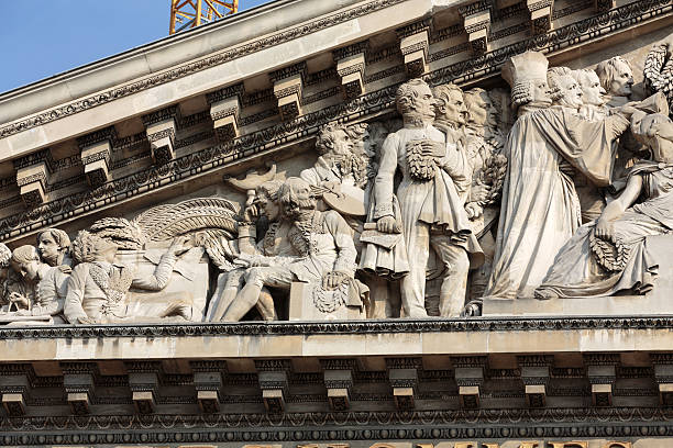 istock Paris - The pediment of Pantheon. 509713288
