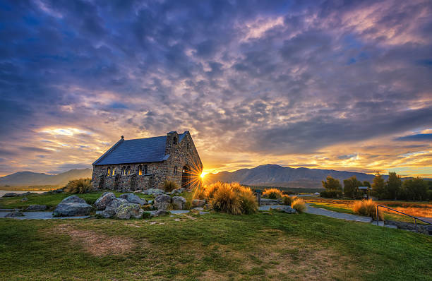 istock Devine Sunrise At The Church Of Good Shepherd 509714792