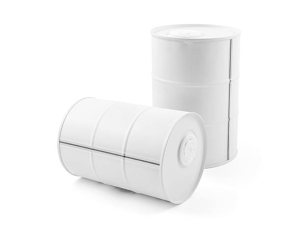 istock White metal mini decorative barrel isolated on white 509715876