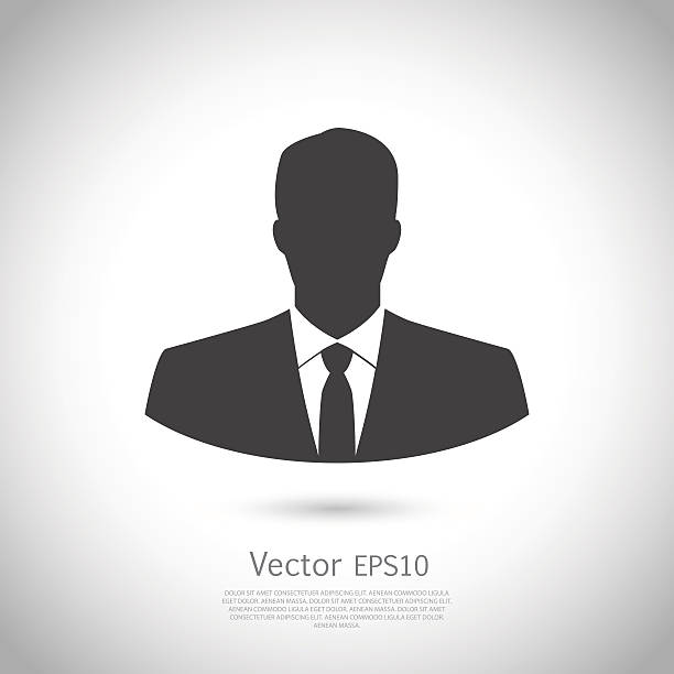istock Vector user icon of man in business suit 509715900