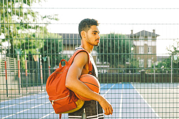 istock Basketball Player After Match At Playground 509716634