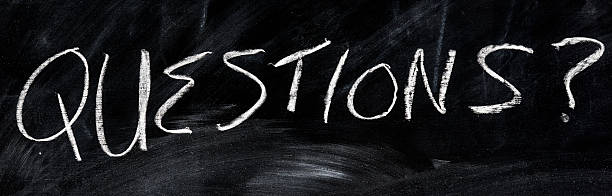 istock Questions ? - Written on a chalkboard 509717250