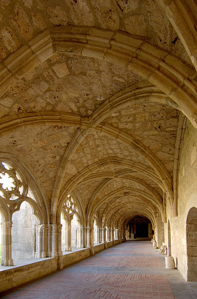 istock Santa Maria de Iranzu, Cloister, Navarra, Spain 509721019