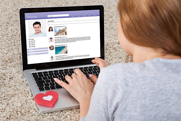 istock Woman Chatting On Laptop 509721159