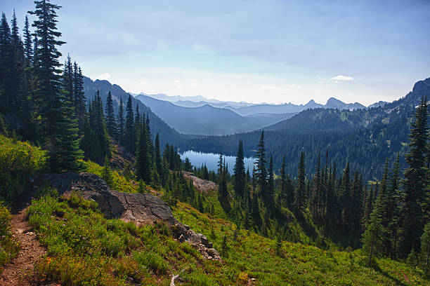 istock Dewey Lake from Naches Peak Trail 509722927