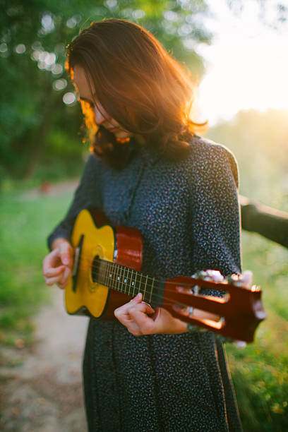 istock Girl with ukulele 509722989