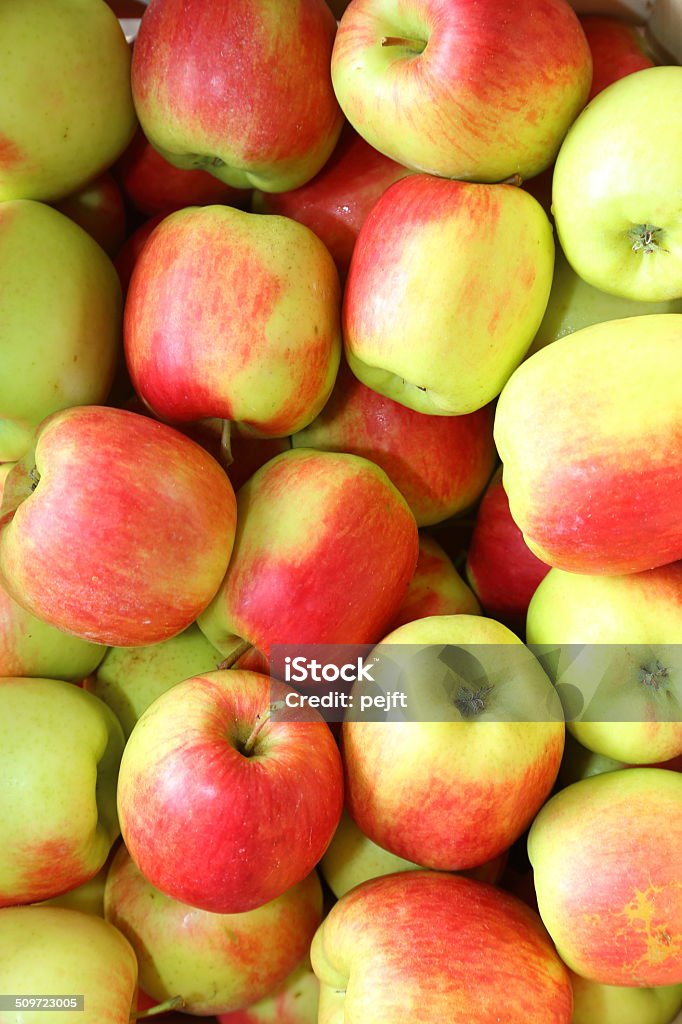 Manzanas-Encuadre completo XXXL - Foto de stock de Alimento libre de derechos