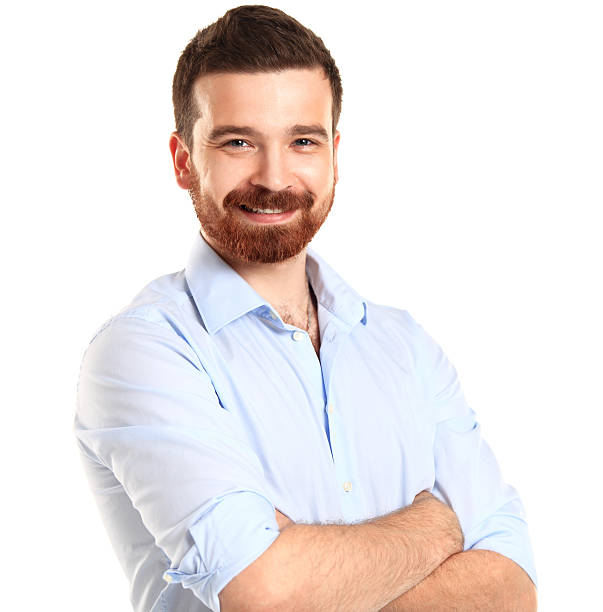 istock Casual young man looking at camera with arms crossed 509724381