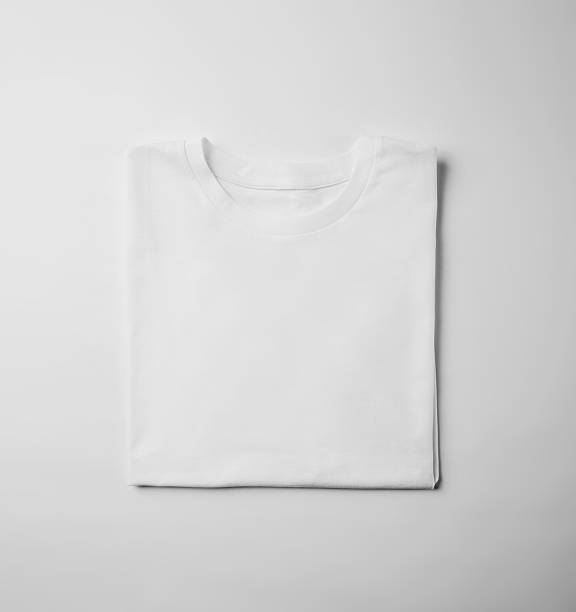 istock Photo of blank tshirt on white background. Horizontal 509724778