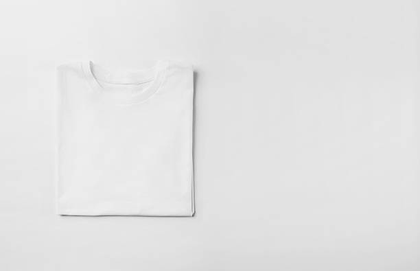 istock Photo of blank tshirt on white background. Wide 509724816
