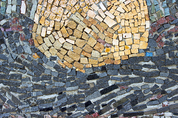 istock Marble stone mosaic texture as background 509725117