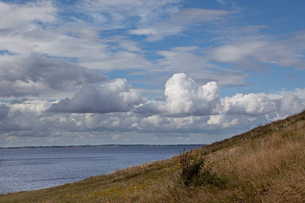 View to the inlet Limfjorden from the island Fur.
