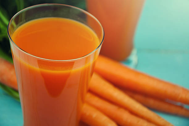 istock Carrots juice. Healthy food 509730212