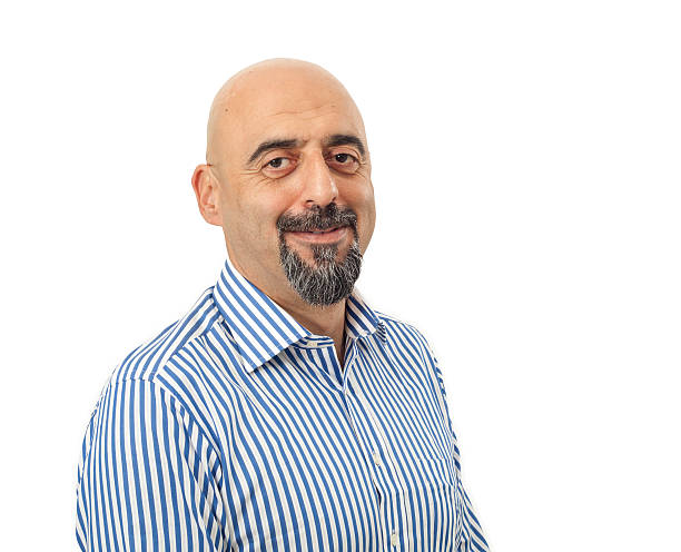 istock Portrait of man on white background 509732528