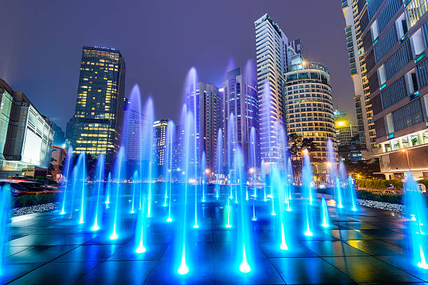 istock Kuala Lumpur Fountain and Cityscape 509732758