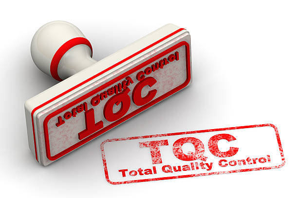 istock TQC. Total Quality Control. Seal and imprint 509734402