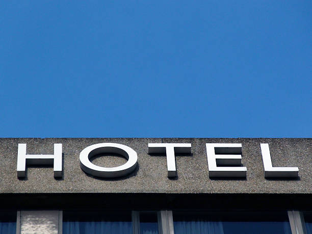 istock Sign Of Hotel And Blue Sky 509734732