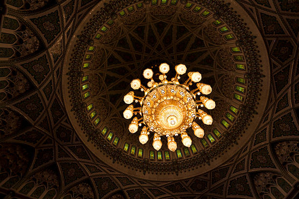 istock chandelier, grand mosque, muscat, oman 509735528