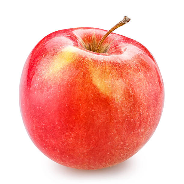 istock red apple isolated on white with clipping path 509736908