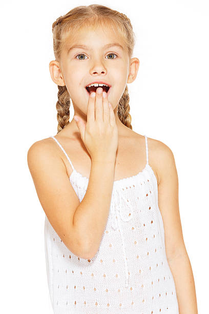 istock Little girl posing for the camera 509756413