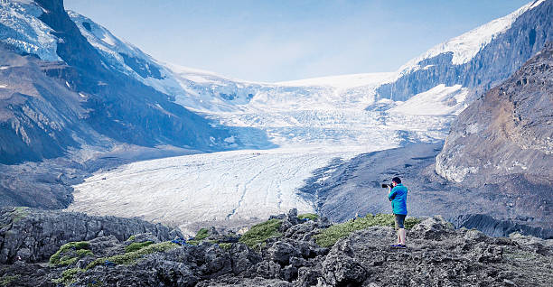 istock Man Photographing in Columbia ice 509779749