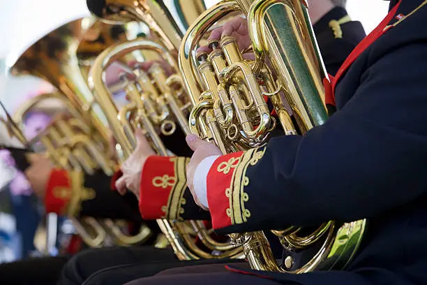 Players in a Brass Band