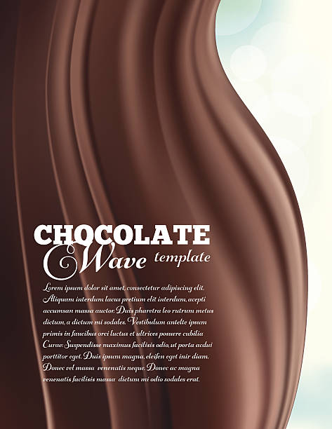 ilustrações de stock, clip art, desenhos animados e ícones de remoinho de chocolate de modelos de design - chocolate swirl backgrounds coffee
