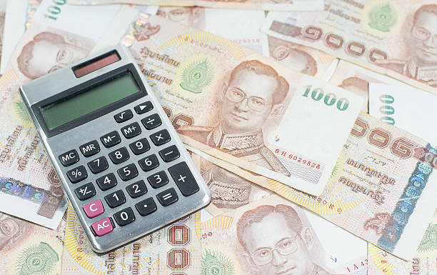 istock Thai money and Calculator 509783627