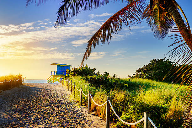 istock Lifeguard Tower, Miami Beach, Florida 509784443