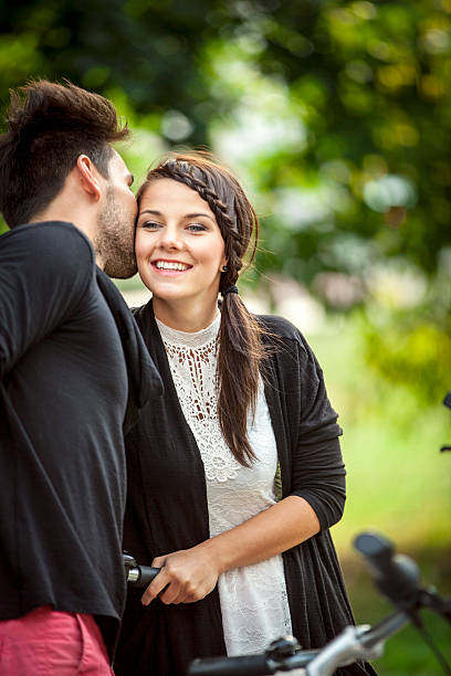 istock Couple Dating In Park 509785459