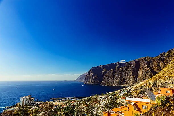istock Coast of Ocean with Buildings 509786806
