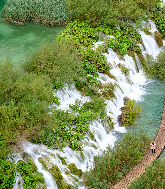 istock Wood path in the Plitvice national park 509789036